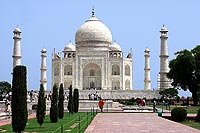 Cliquez pour voir le Taj Mahal
