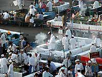 Les gargotes de la place Jamaa El Fna,  essayer lors d'un sjour  Marrakech