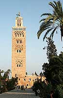 La mosque Koutoubia  Marrakech